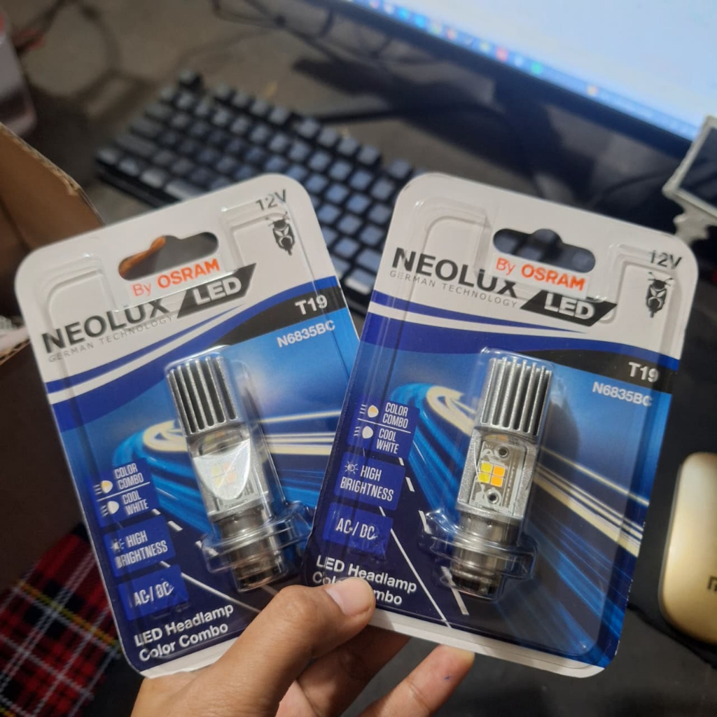ไฟหน้า NEOLUX LED T19 By OSRAM
