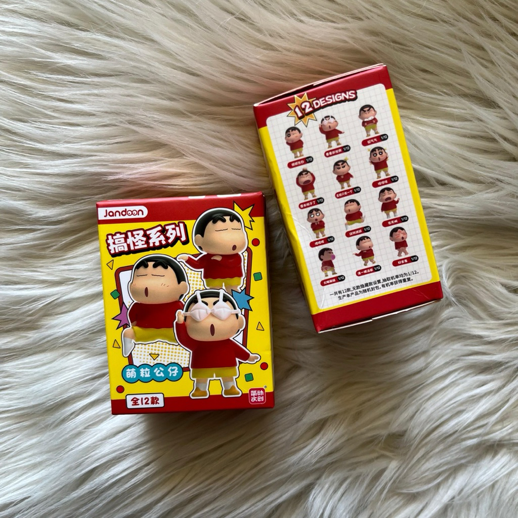 Jandoon Shinchan Mini Figure Random Blindbox Funny Cute - Shinchan Basic Figure