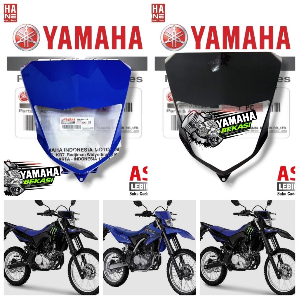 ฝาครอบไฟหน้า Yamaha wr155 ดั้งเดิม