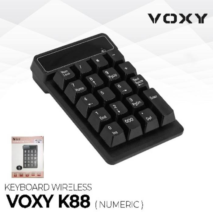 คีย์บอร์ดไร้สาย NUMERIC VOXY K88