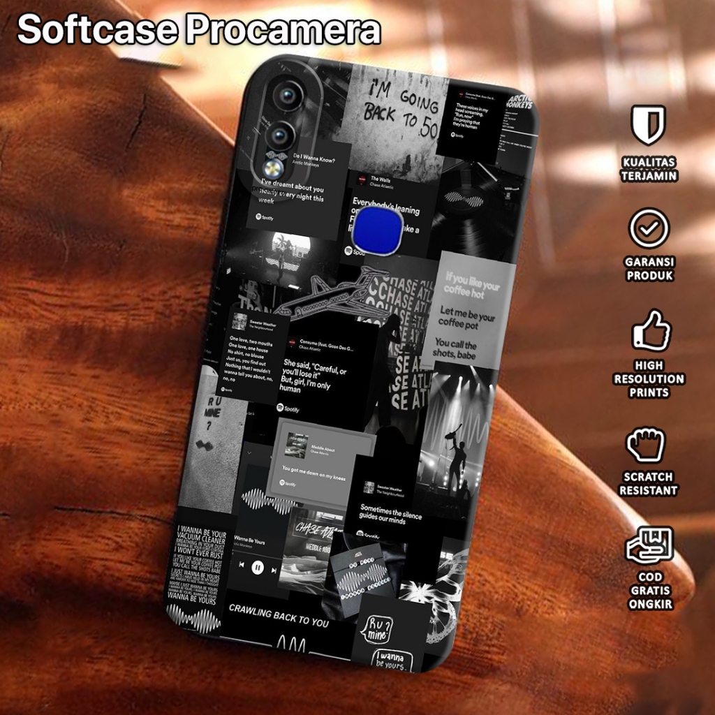 เคส Hp สําหรับ VIVO V11 V11i 1806 - เคสสําหรับ VIVO V11 V11i 1806 - ( DK34 ) - Softcase Hp - ซิลิโคน