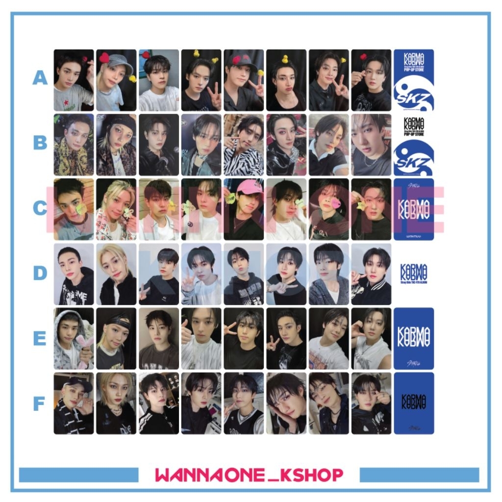 Photocard Straykids KARMA pub