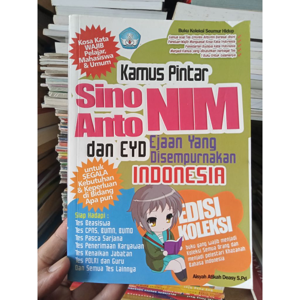 พจนานุกรมอัจฉริยะ sinonim antonim และ eyd