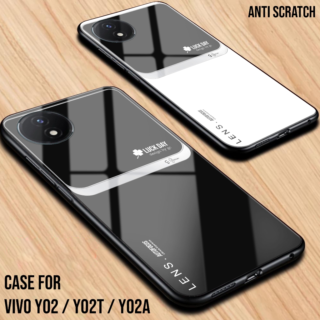Softcase Vivo Y02 / Y02T / Y02A Softcase Glitter Vivo Y02 / Y02T / Y02A Case Casing Vivo Y02A / Y02T
