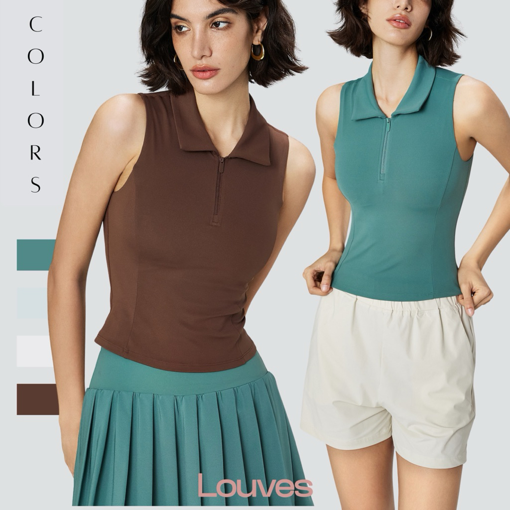 LISTY TOP - LOUVES - TOP TENNIS PADEL GOLF WORKOUT GYM SPORTS TOP