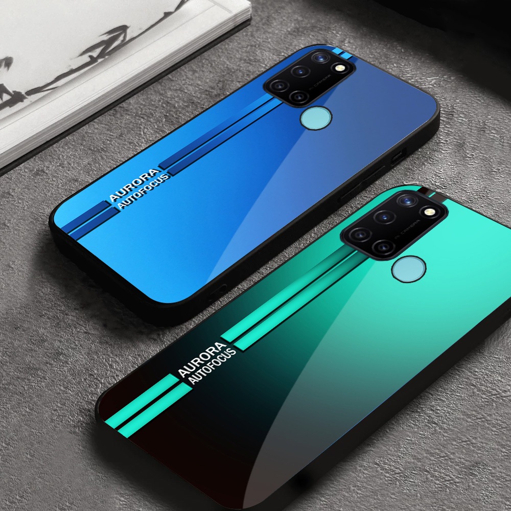 Realme 7i C17 สําหรับ Hp Casing Case Hp Glossy Cassing M71 แก้วเคสโทรศัพท์ Kesing Cesing