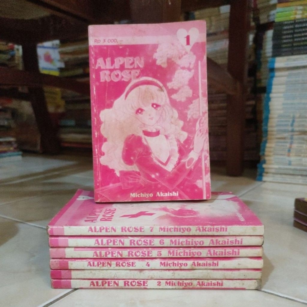 ELEX MEDIA COMIC "ALPEN ROSE" NUMBER 1-7 เชื่อมต่อ