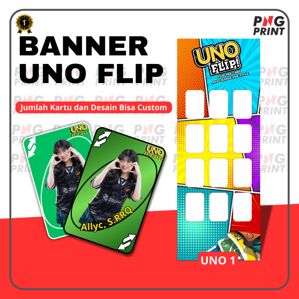 [UNO FLIP] X BANNER UNO FLIP I MODERN X BANNER DESIGN ฉันกลับกัน