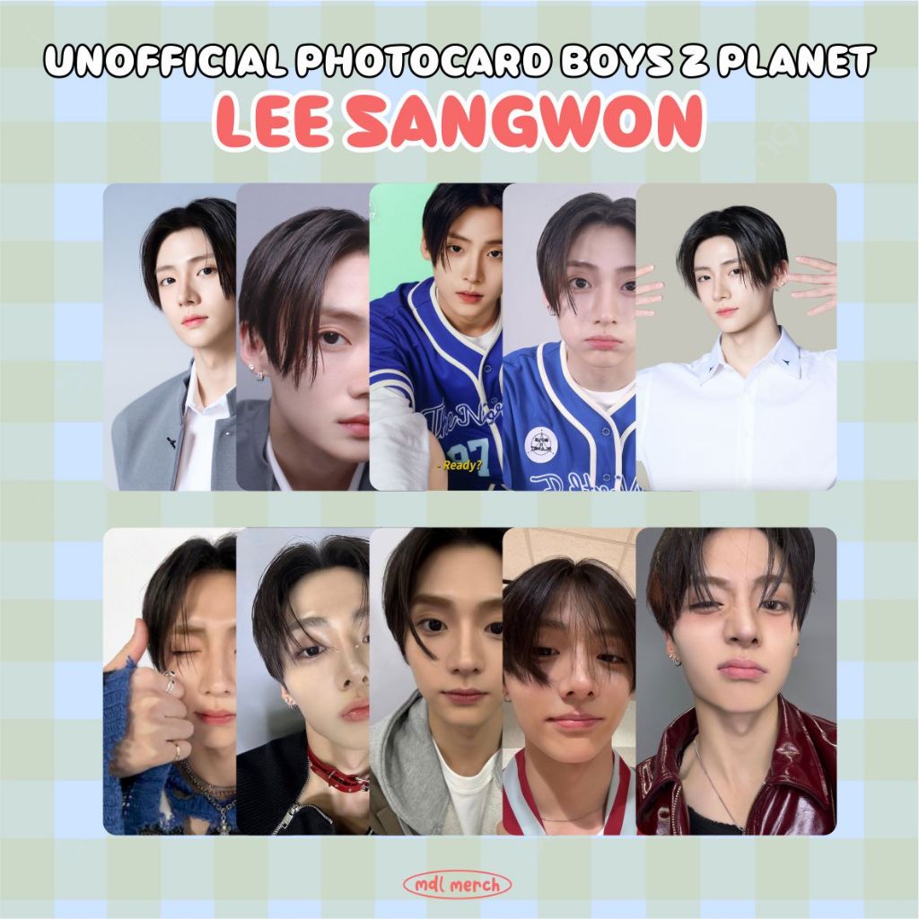 LEE SANGWON / ALD1 / ALPHA DRIVE ONE / BOYS 2 PLANET / BOYS II PLANET / BOYS PLANET 2 / PHOTOCARD UN