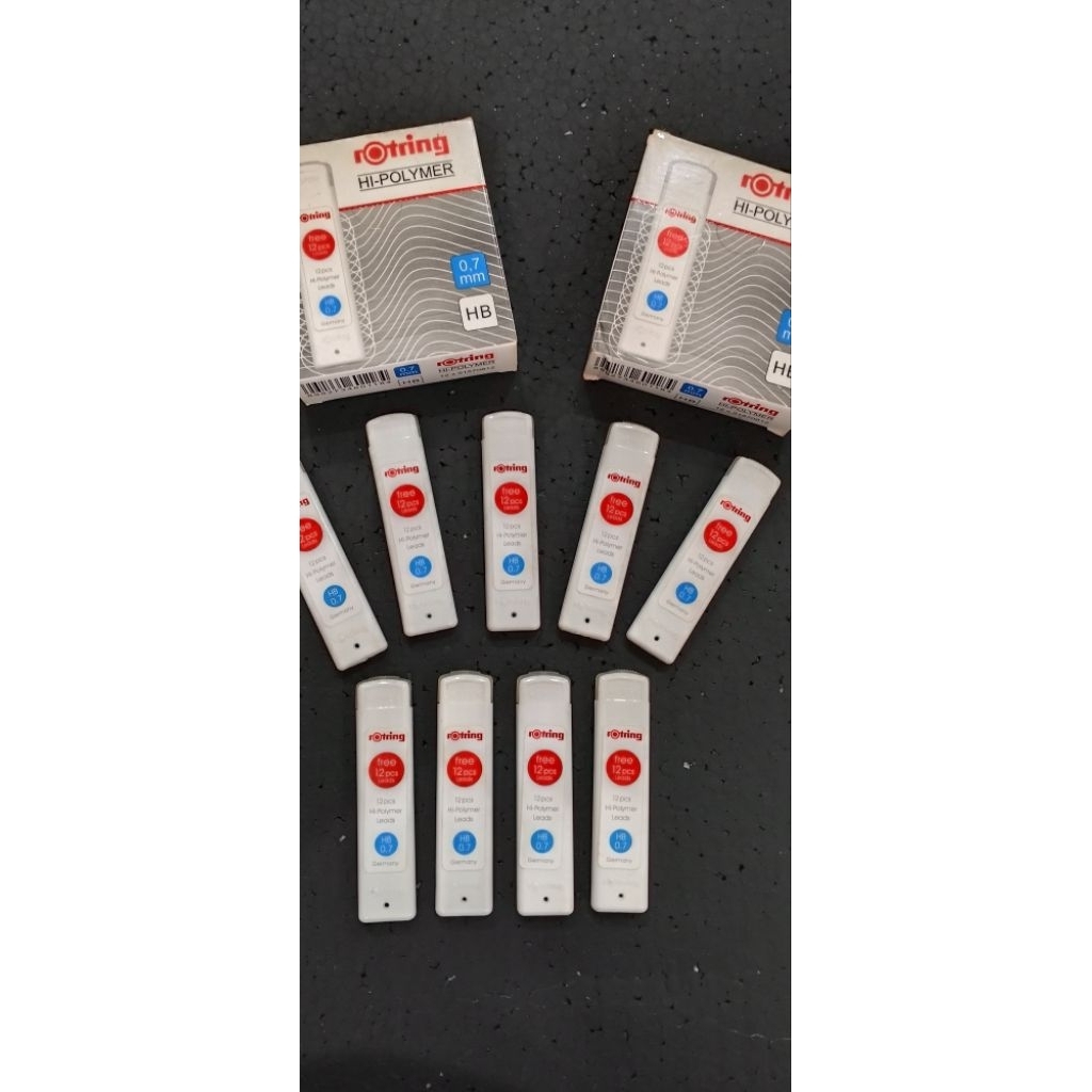 HB 0.7 MECHANICAL PENCIL REFILL ROTRING BRAND MECHANICAL PENCIL REFILL PENCIL FILLING ดินสอกด REFILL