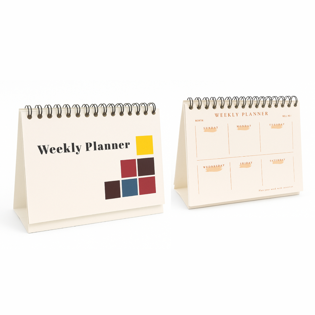 Daily Planner - Standing Planner - Weekly Planner - รายเดือน -