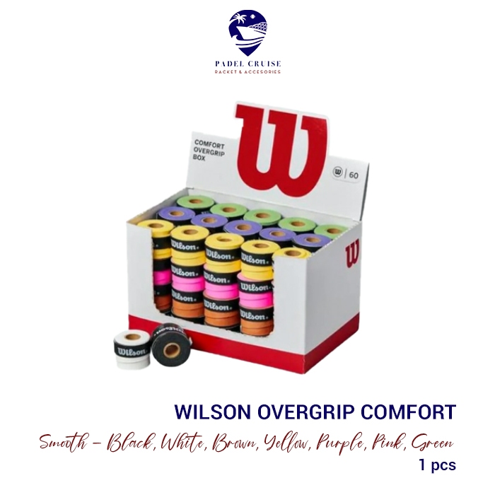 WILSON Overgrip Padel Tennis Comfort Smooth ORIGINAL 1 ชิ้น