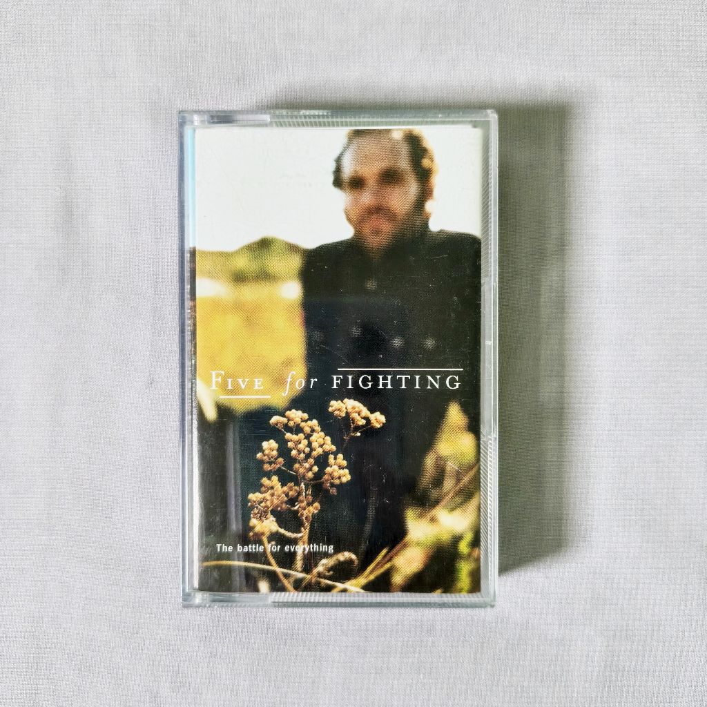 Five For Fighting Cassette - The Battle For Everything