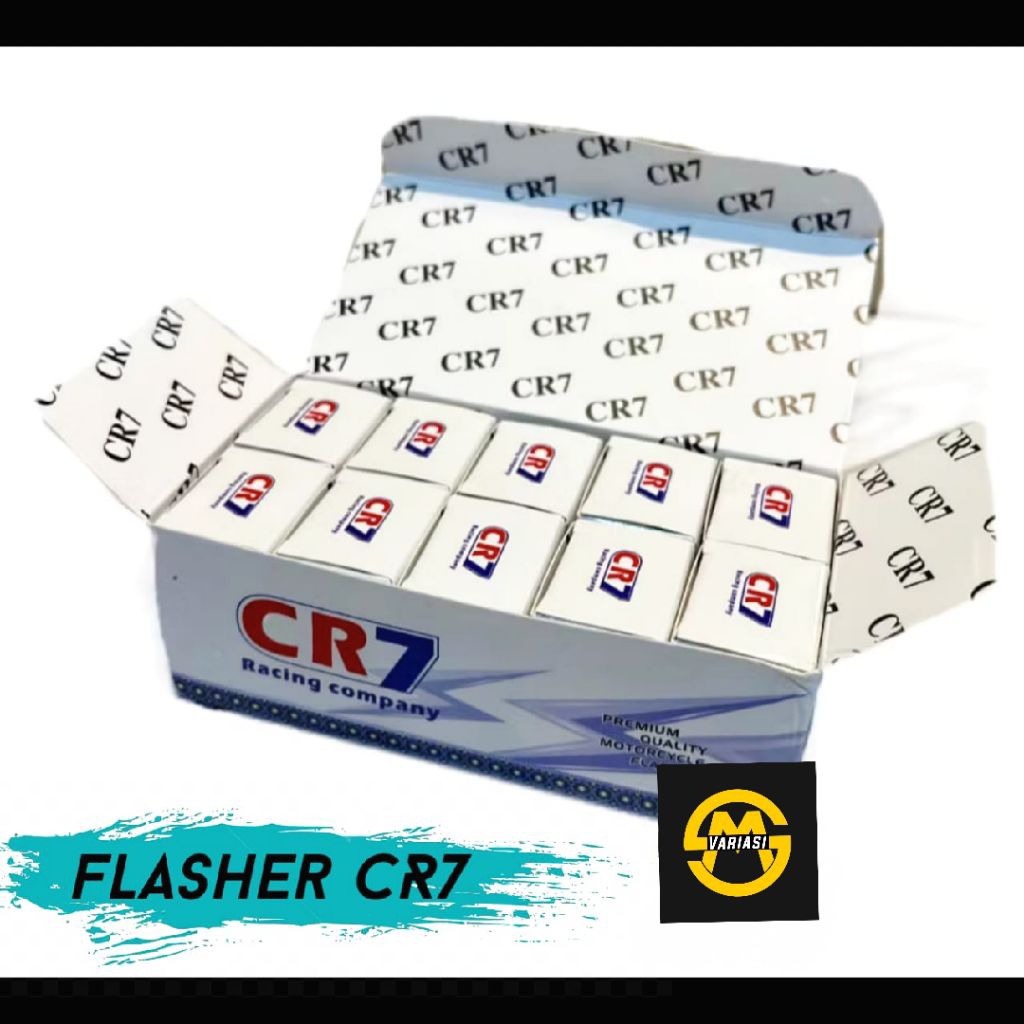รีเลย์ Flasher Sen ราคา 1 กล่อง มี (10 ชิ้น) Flasher Sen CR7 TR7 การตั้งค่าไฟเลี้ยวสากล