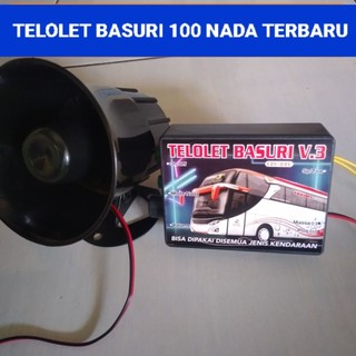 Telolet  basuri remix 12V-24V universal motor & mobil 100nada terbaru