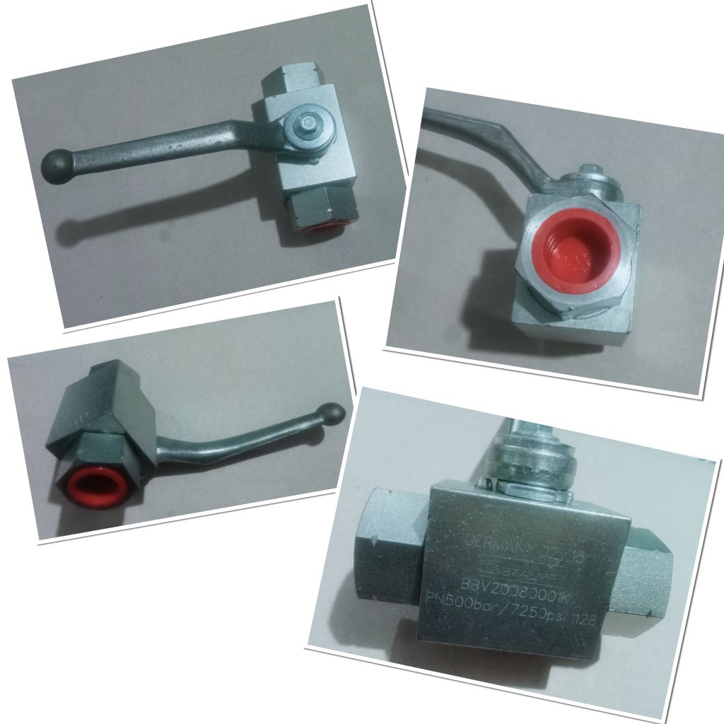 บอลวาล์ว STAUFF BBV20080001K, 1/2" NPT PN500, 7250Psi