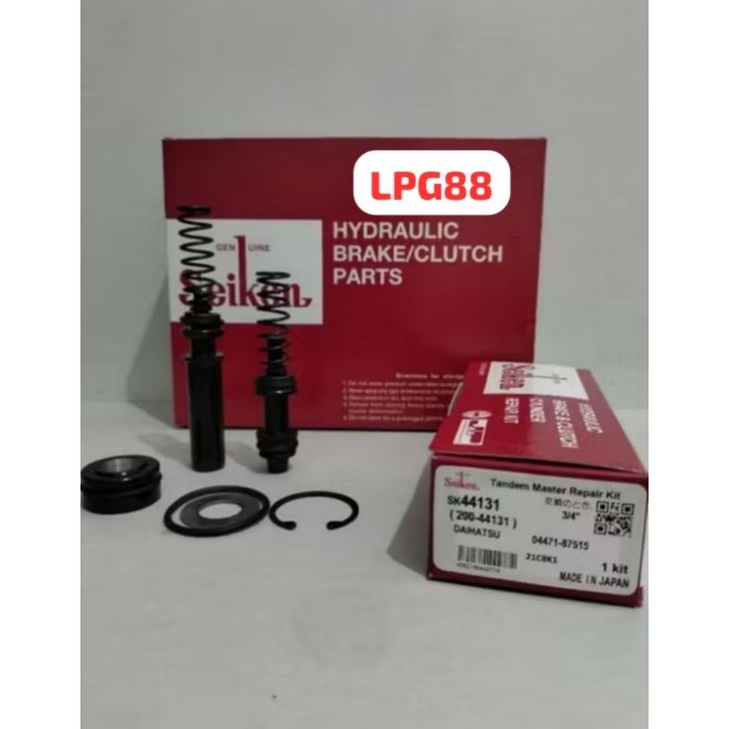 BM KIT SK 44131 / DAIHATSU S88 / S89 BRAKE MASTER CONTENTS Sk44131 3/4"