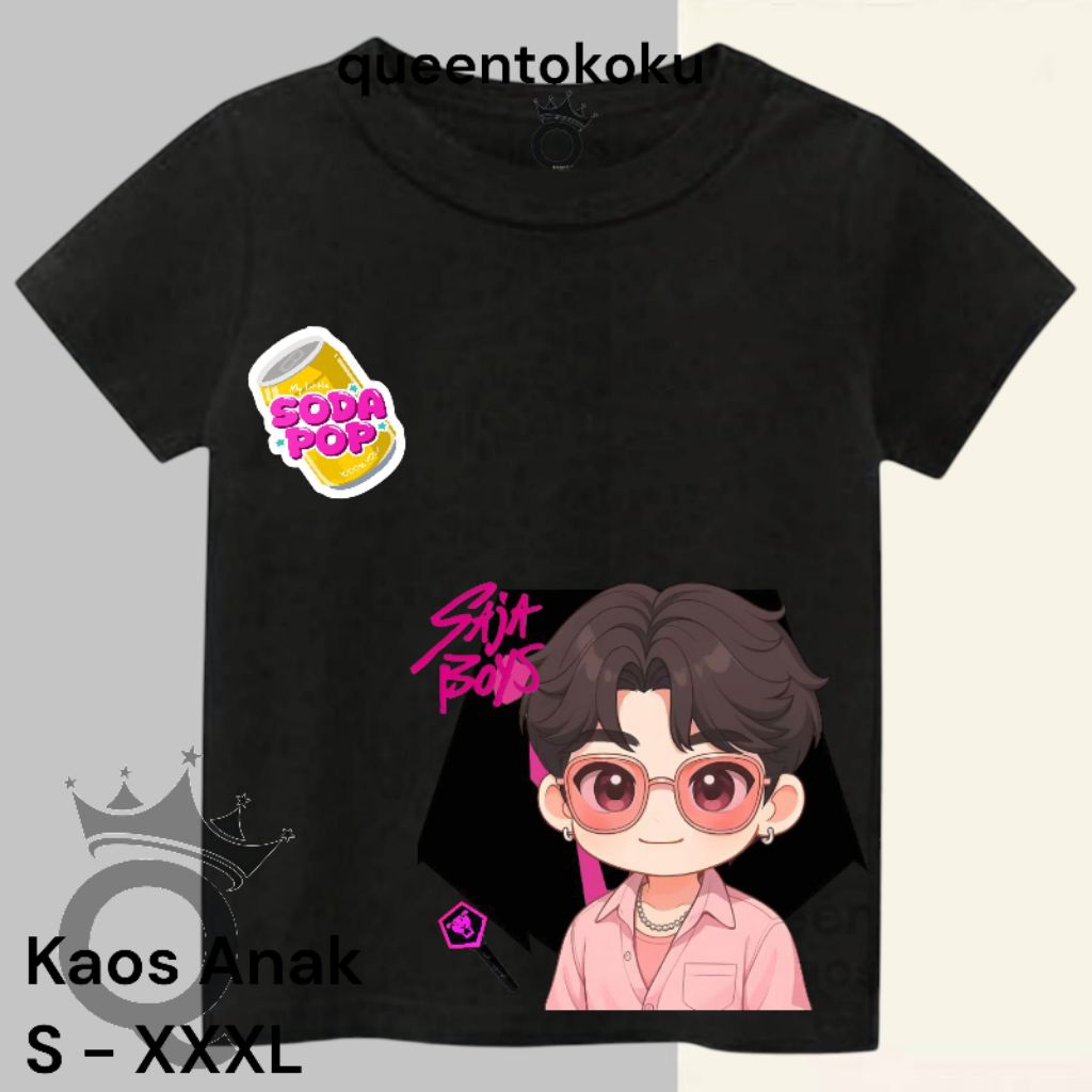 BAJU JINu chibi นักล่าปีศาจป๊อป SODAPOP SajaBoys