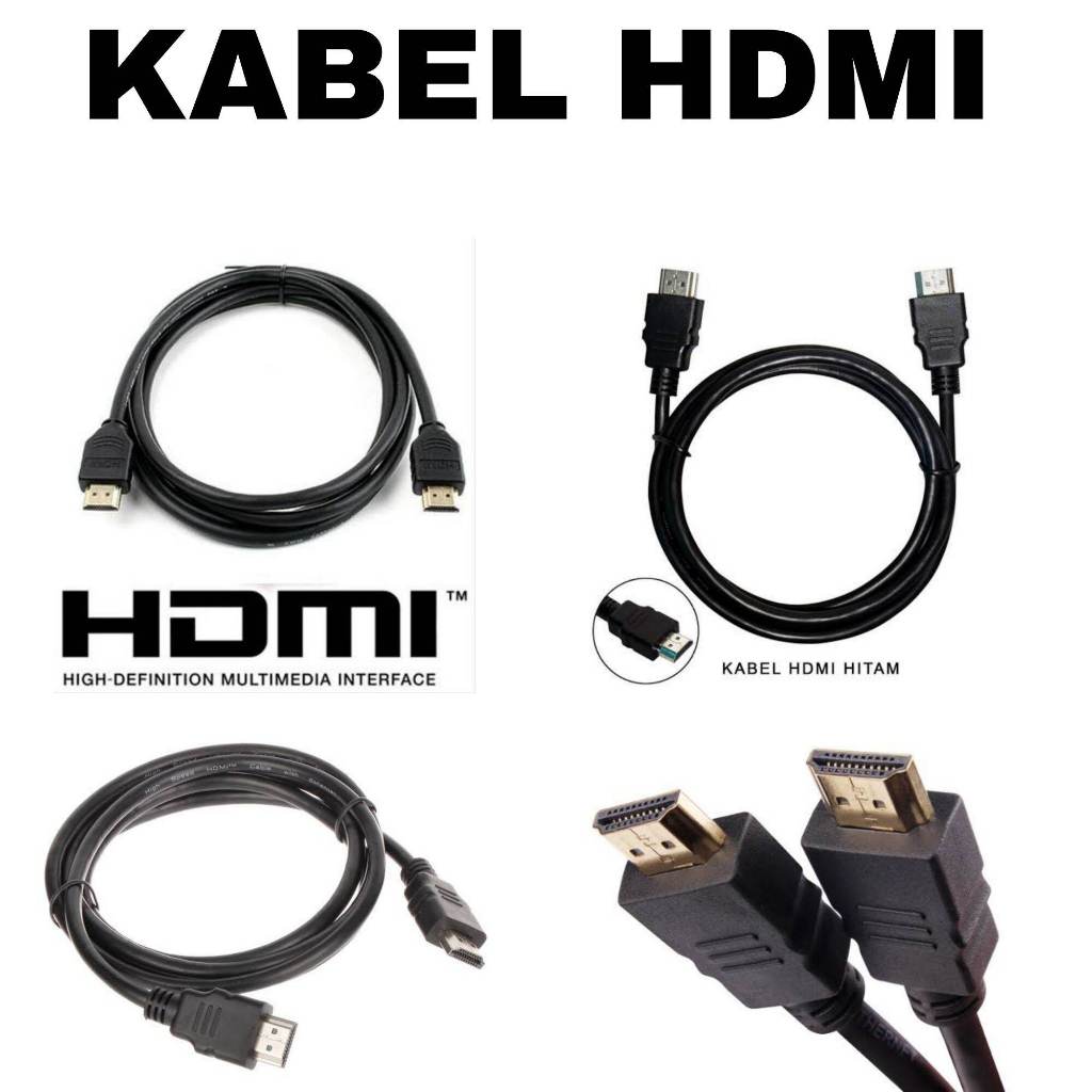ND Kabel TV ke STB | Kabel HDMI to HDMI | Kabel HDMI PS3 PS4 PS5 CCTV Kamera Laptop Proyektor panjan