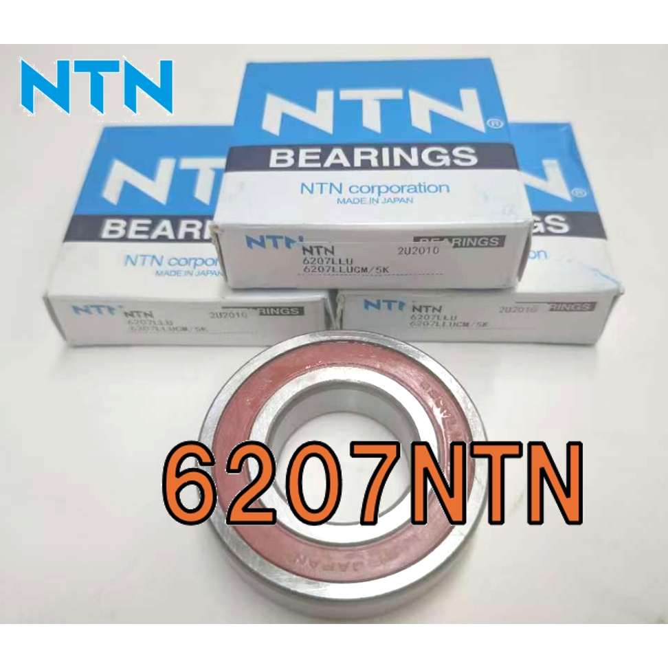 BEARING 6207 LLU 2RS 6207 NTN JAPAN LAHER 35x72x17mm