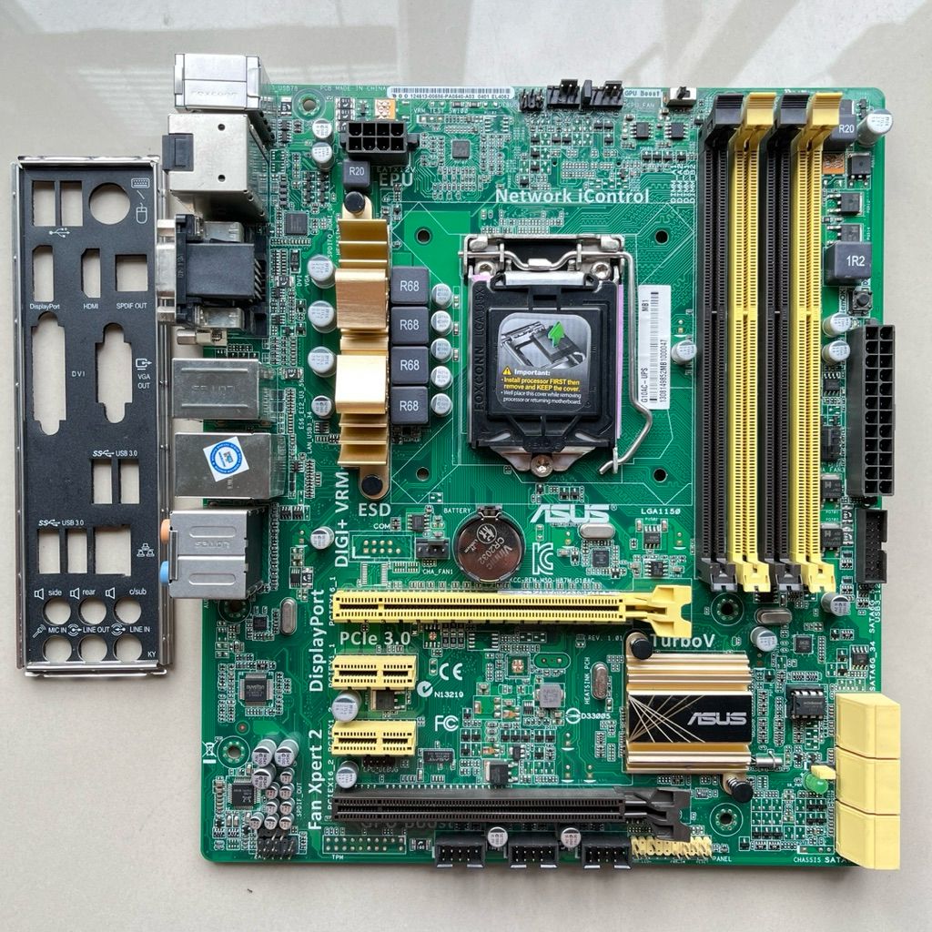 ASUS H87M-PRO LGA 1150 DDR3 GEN4 MICRO ATX GAMING เมนบอร์ด