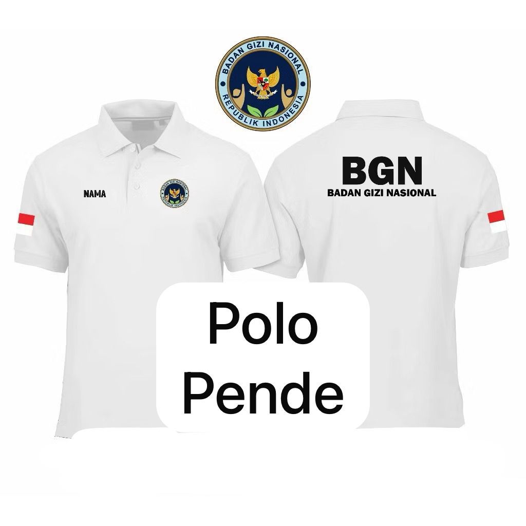 เสื้อยืด National Nutrition Body BGN COLLAR - เสื้อยืดคอปก National Nutrition Body BGN - SHORT SLEEV