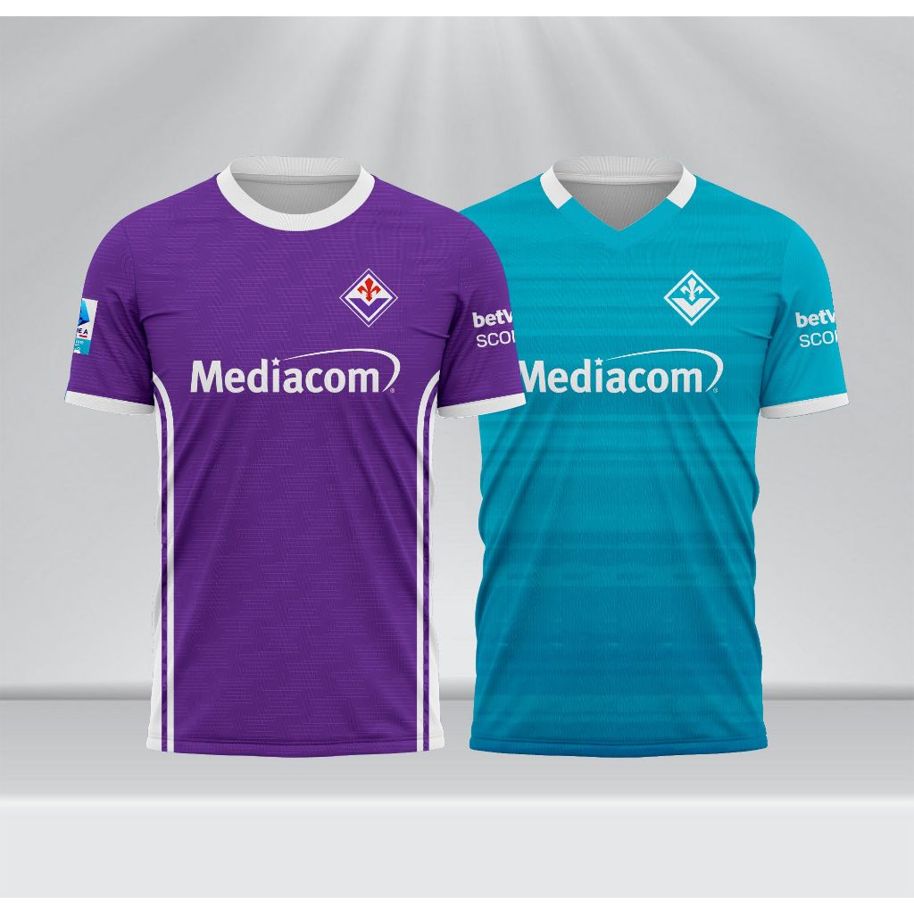 เสื้อเจอร์ซีย์ F10R3NT1N4 Home Third 2025 2026 พิมพ์เต็ม