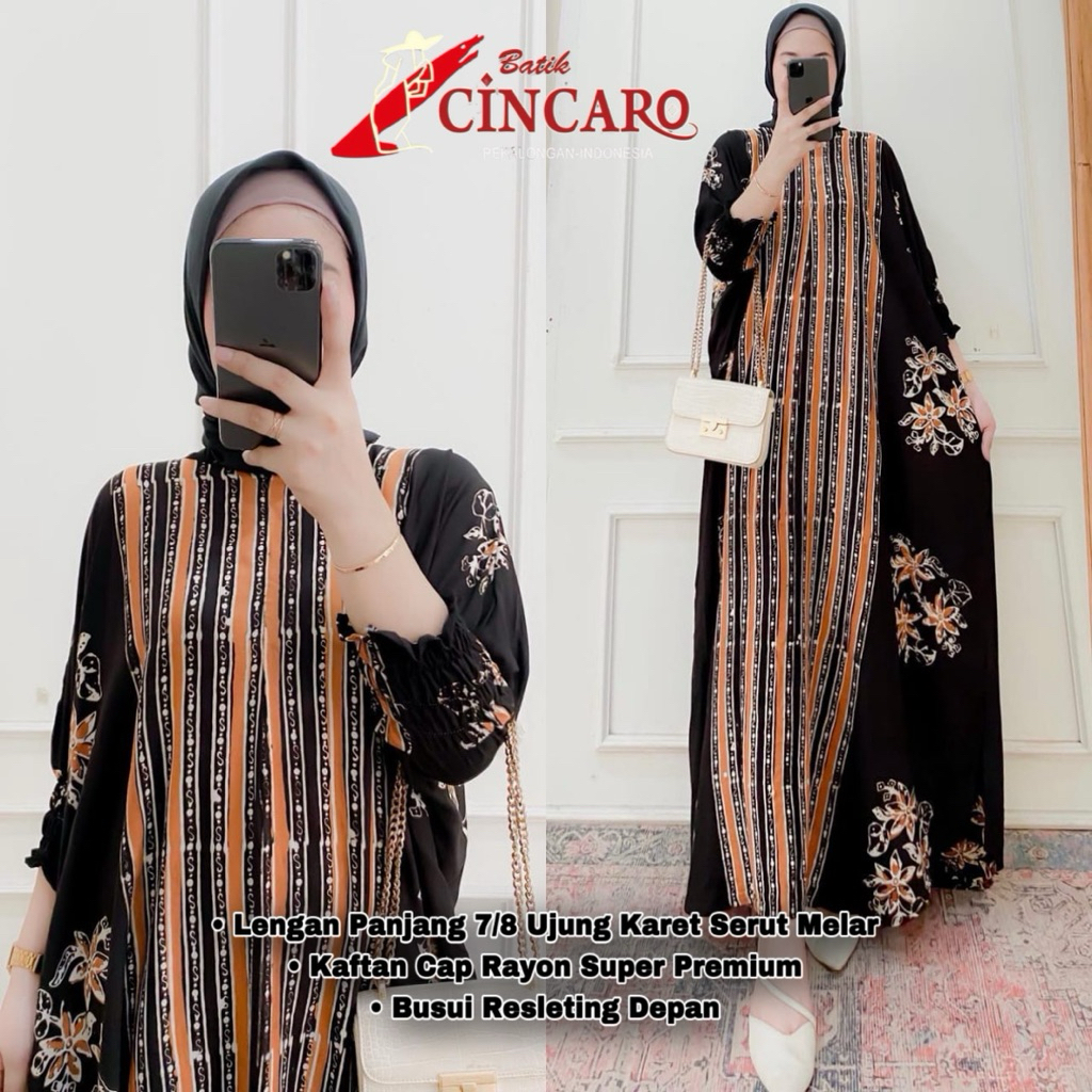 Berliana Kaftan วัสดุเรยอน Super Nursing Friendly Jumbo - IDEALISM STORE