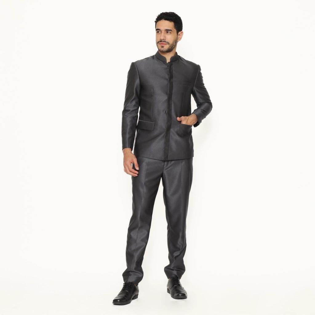 YUNG ชุดสูทผู้ชาย BIG SIZE Semi Wool เจ้าสาว Beskap Suit นําเข้า Shanghai Suit