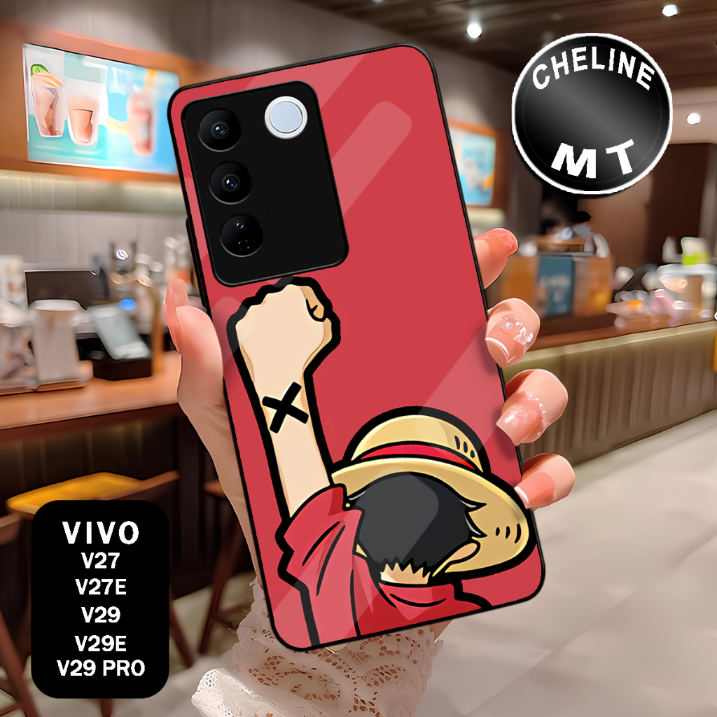 ( ER 8 ) เคสมันเงาสําหรับ Vivo V27 l V27E l V29 l V29E l Y100 5G IDN l ซิลิโคนใหม่ล่าสุด SOFCASE CAS