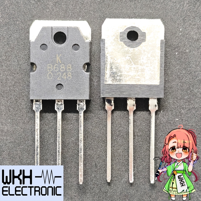 2SB688 B688 PNP POWER AMPLIFIER ทรานซิสเตอร์ 2S B688 2S B 688