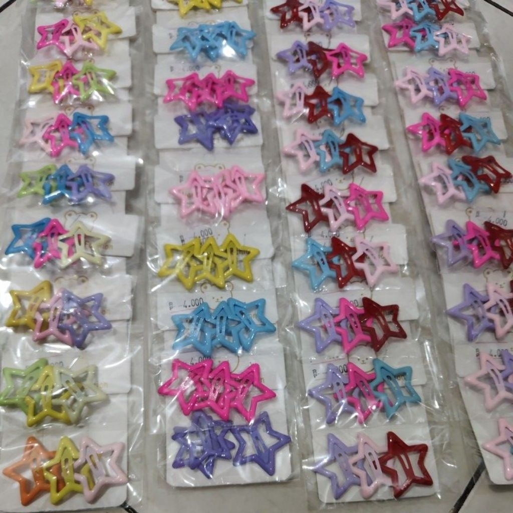 (6pc)2set viral Tiktok Star Clips