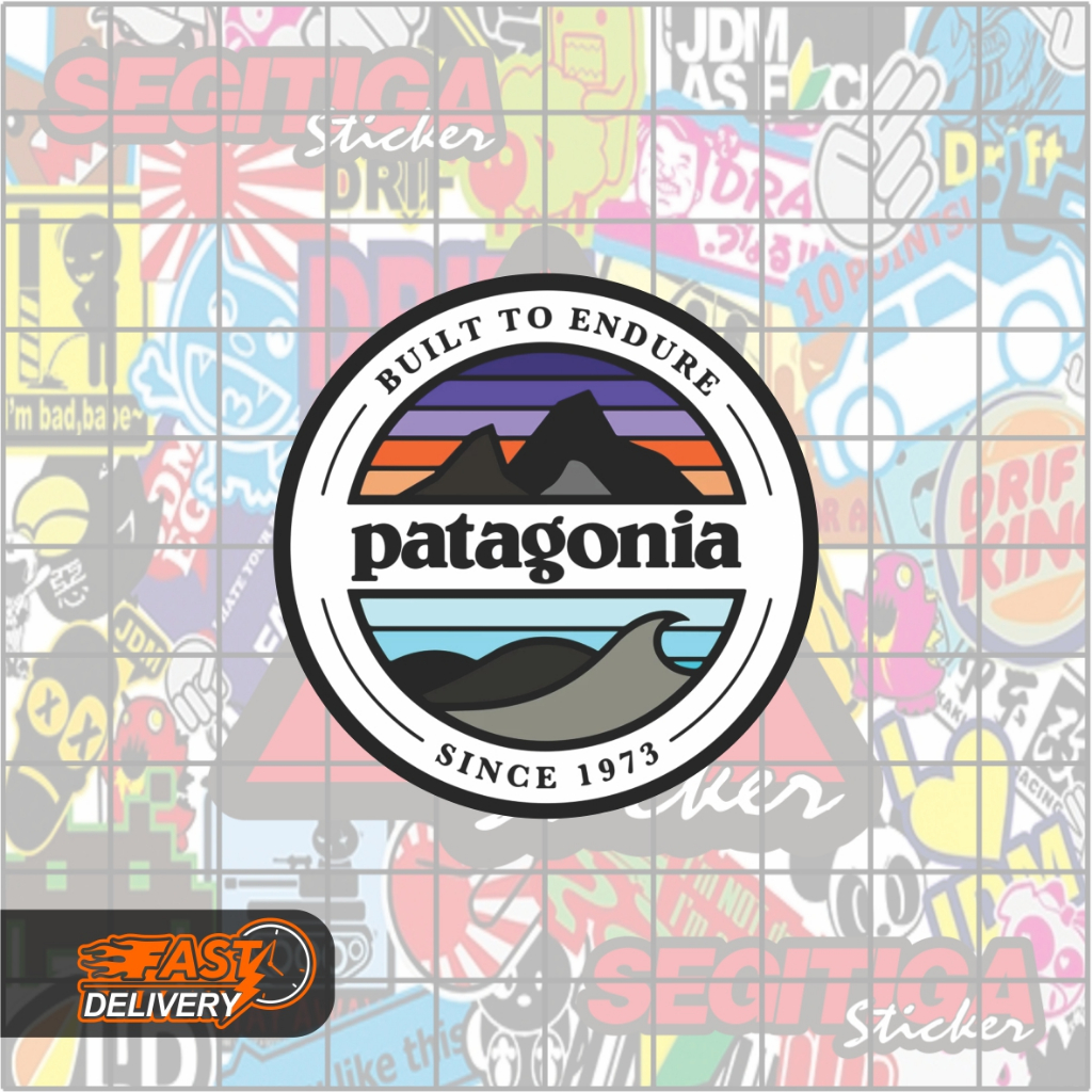 สติ๊กเกอร์ Patagonia V2 ขนาด 5 x 5 ซม