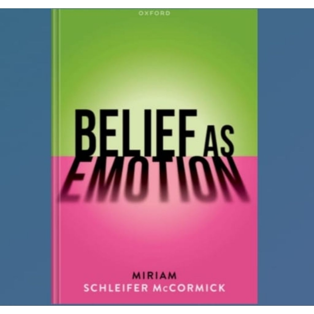 หนังสือ Belief As Emotion