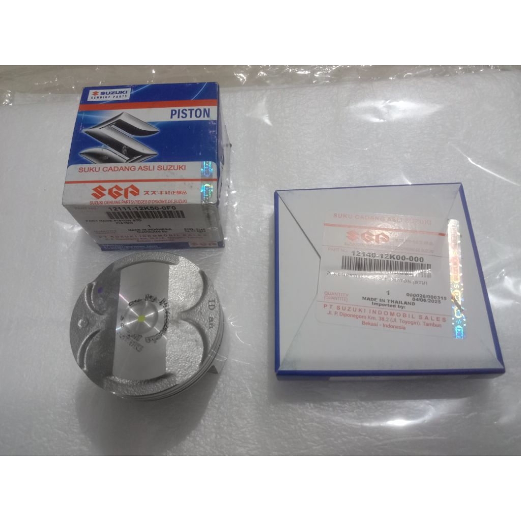 PISTON RING DOME SATRIA FU INJECTION GSX RS 150 ต้นฉบับ