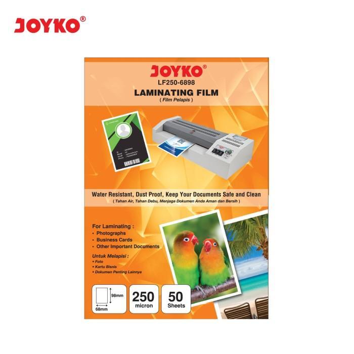ฟิล์มเคลือบบัตรพลาสติก Joyko LF250-678 KTP 50 แผ่น