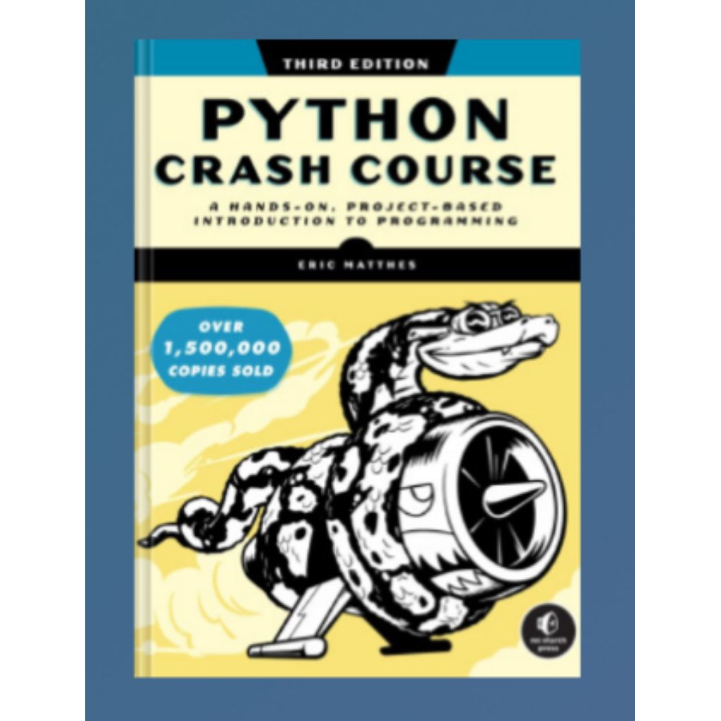 หนังสือใหม่ล่าสุด PYTHON CRASH COURSE 2023