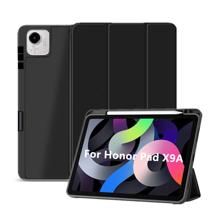 HONOR PAD 10 / HONOR PAD X9A / HONOR PAD 9 FLIP CASE SMARTCASE พร้อมช่องใส่ปากกาฝาครอบเลนส์ปากกา