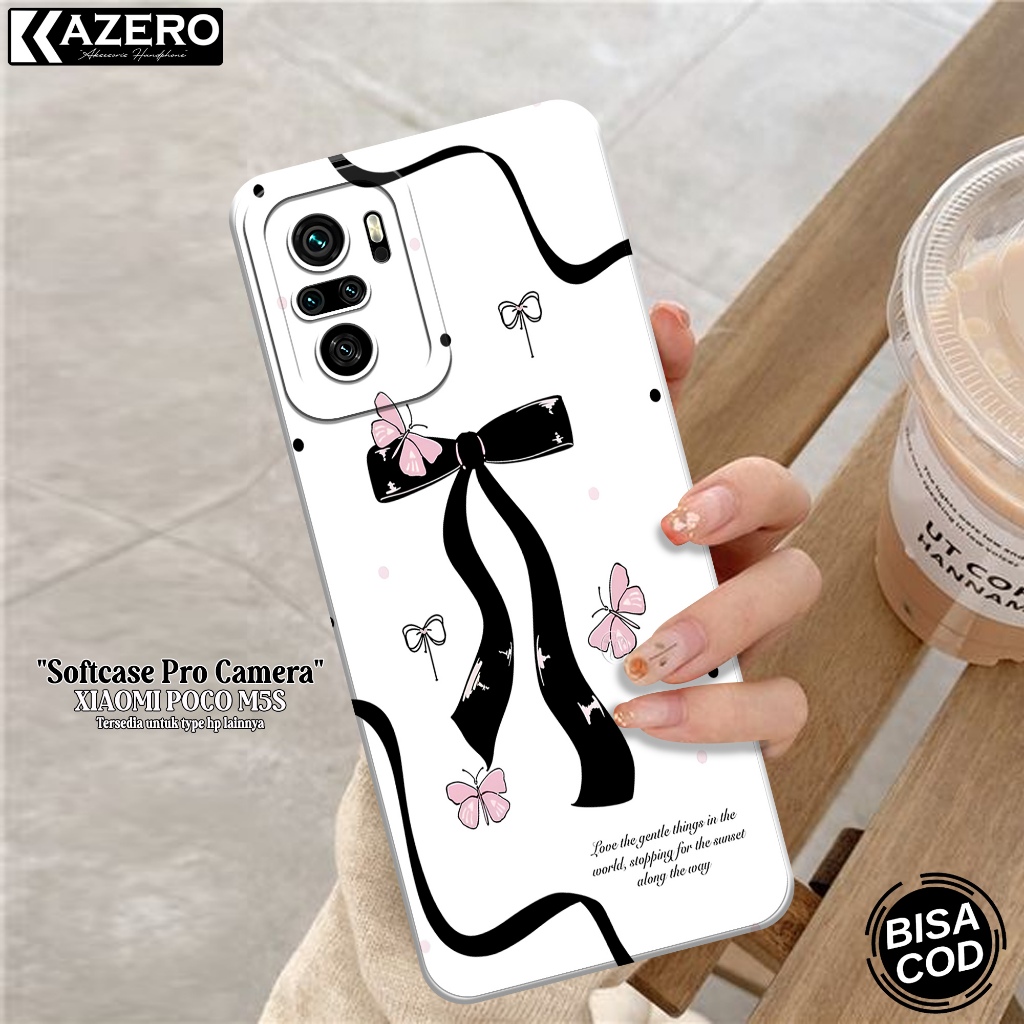 KAZERO - เคสโทรศัพท์ XIAOMI POCO M5S - เคสความงามแฟชั่น - กล้อง Pro - XIAOMI POCO M5S Softcase - เคส