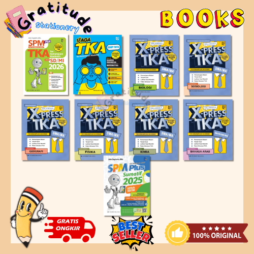 SPM PLUS TKA 2026 / X-PRESS TKA / SIAGA TKA SMP / SPM PLUS 2025 ของแท้ 100%