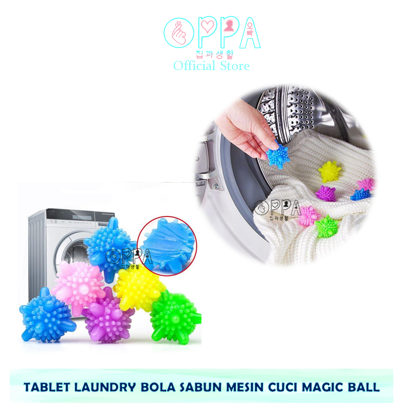 MESIN LAUNDRY TABLET WASHING MACHINE SOAP BALL MAGIC LAUNDRY WASHING BALL