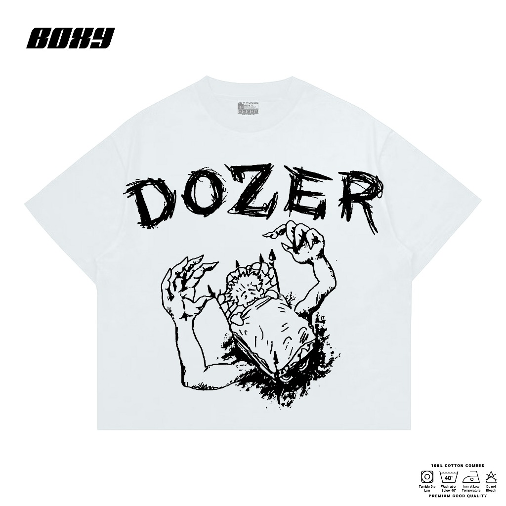 เสื้อยืด Devvogue boxy Dozer Unisex