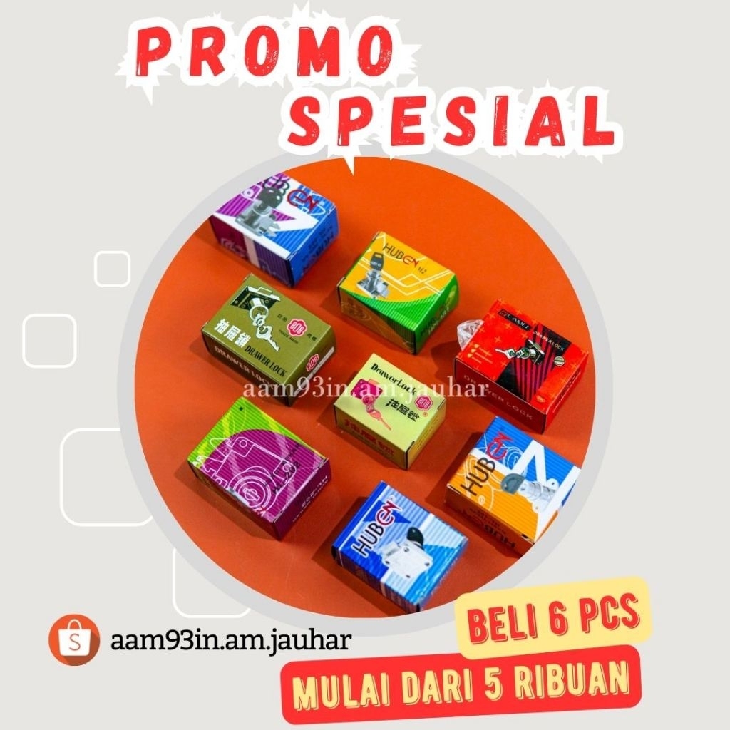 ตู้ลิ้นชัก Kicenset Mekar Seledding HUBEN ฟรีสลักเกลียว ขนาด 4x4cm 79 กรัม 2 CM HM-181-M2 HL-505 HL-