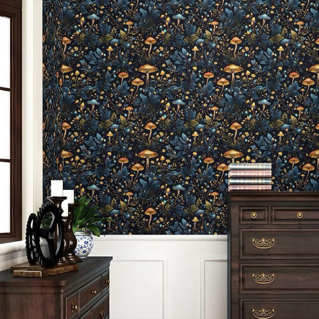 WALLPAPER ROOM สติ๊กเกอร์ติดผนัง WALLPAPER DECORTATION WALLPAPER ขนาด 45CM X 7 - 8M
