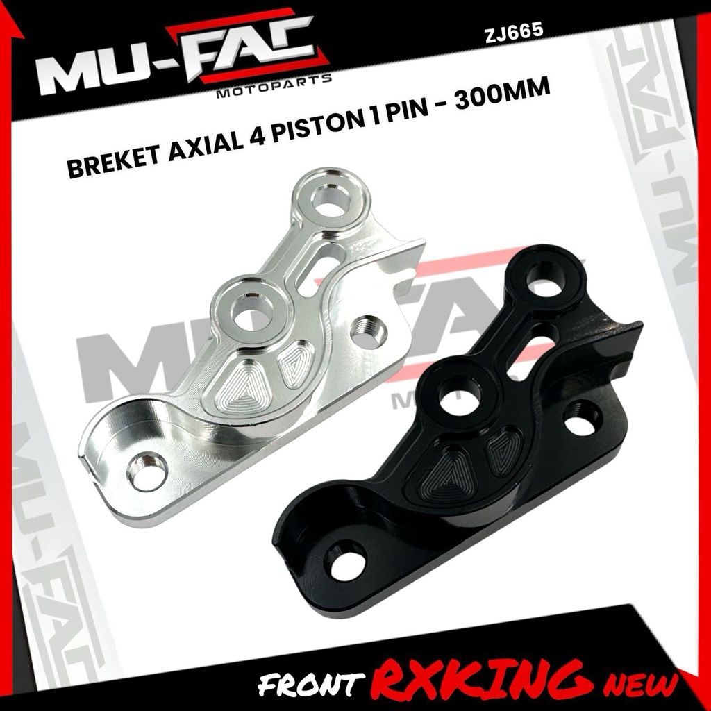 Axial Bigpot 4P Axial RXKING ใหม่ 300MM FULL CNC ZJ665 Bracket