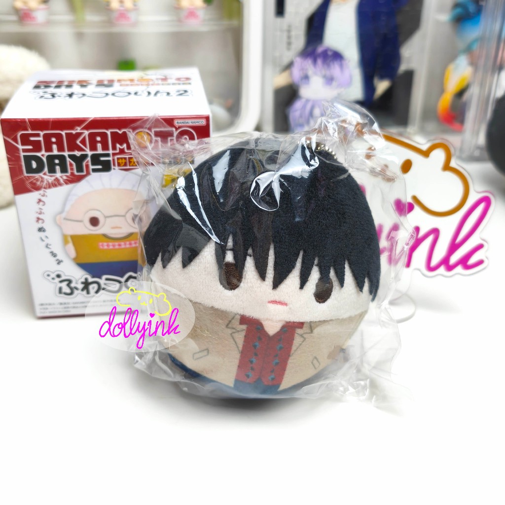 [READY JP SNACKS]Fuwakororin Nagumo Yoichi Sakamoto Days: Fuwa Koorin 9 cm Vol.2 - Plush Mascot Coll