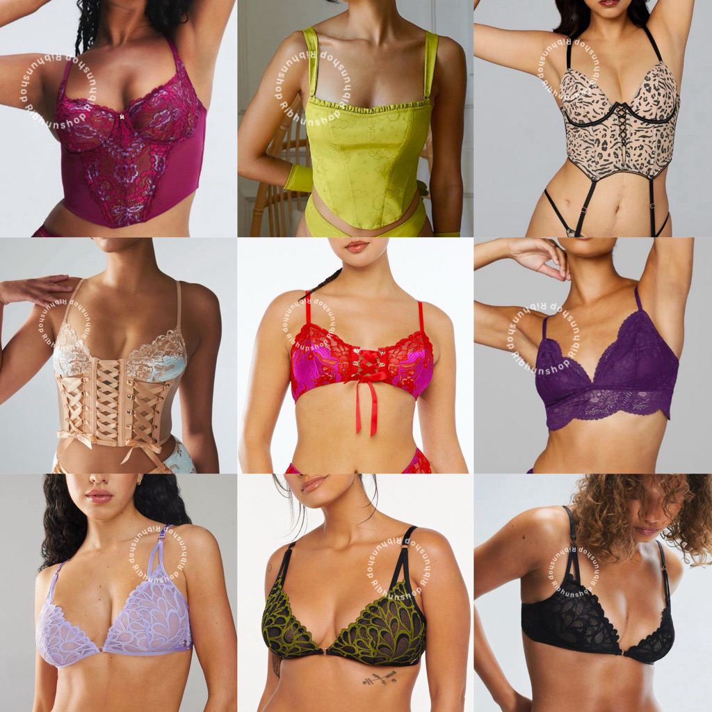 Savage X Fenty By Rihanna Bustier Bra & Bralette Bra Size XS SML