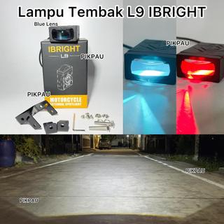 IBRIGHT L9 & L7,5 Lampu Tembak Mini Biled Blue Lens