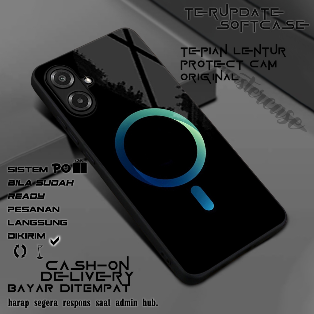 เคส HP Softcase กระจกอะคริลิค SAMSUNG A07 | MC774 | ล่าสุด ตัวป้องกัน-โทรศัพท์มือถือ-ตัวป้องกันโทรศั