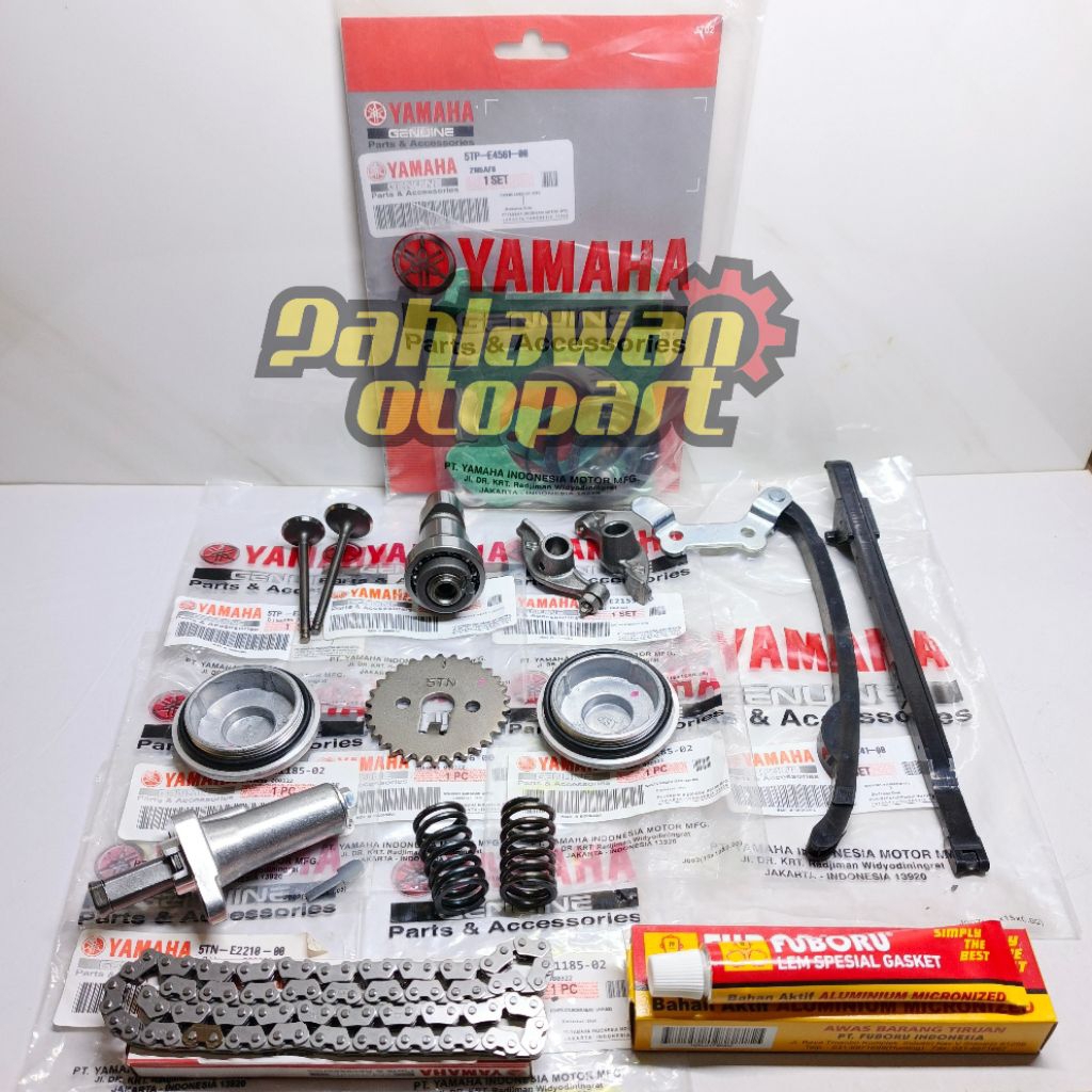 CRANKSHAFT PACKAGE 12 รายการ 5TP JUPITER Z JUPTER BURHAN VEGA R ใหม่
